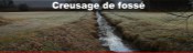 Creusage de fossé
